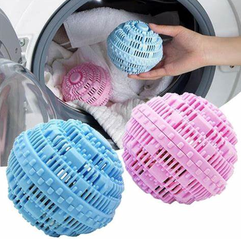 Sử dụng bóng giặt để quần áo sạch hơn