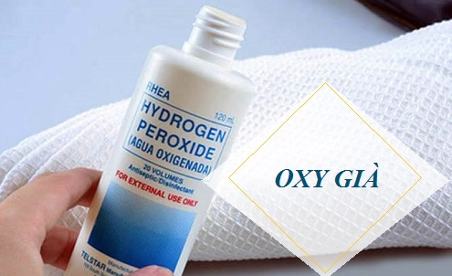 Oxy già có tác dụng diệt khuẩn khi giặt ủi